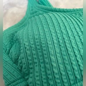 Green Bathing Suit top women